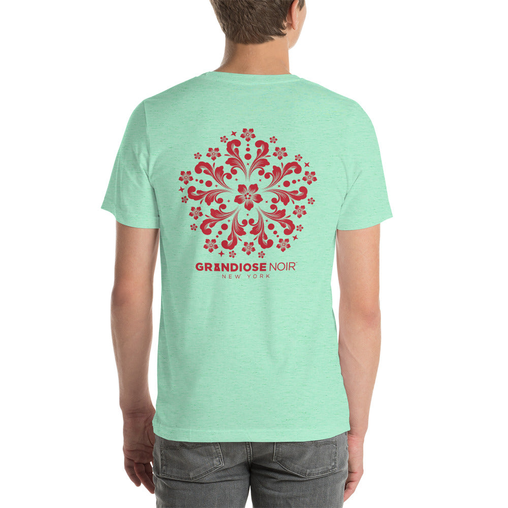 "Baroque Floral Castle" Tee