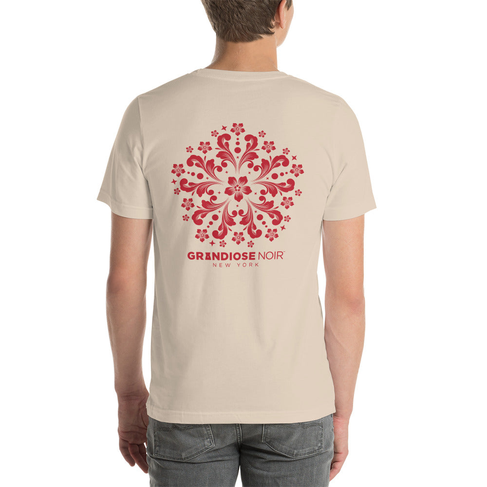 "Baroque Floral Castle" Tee
