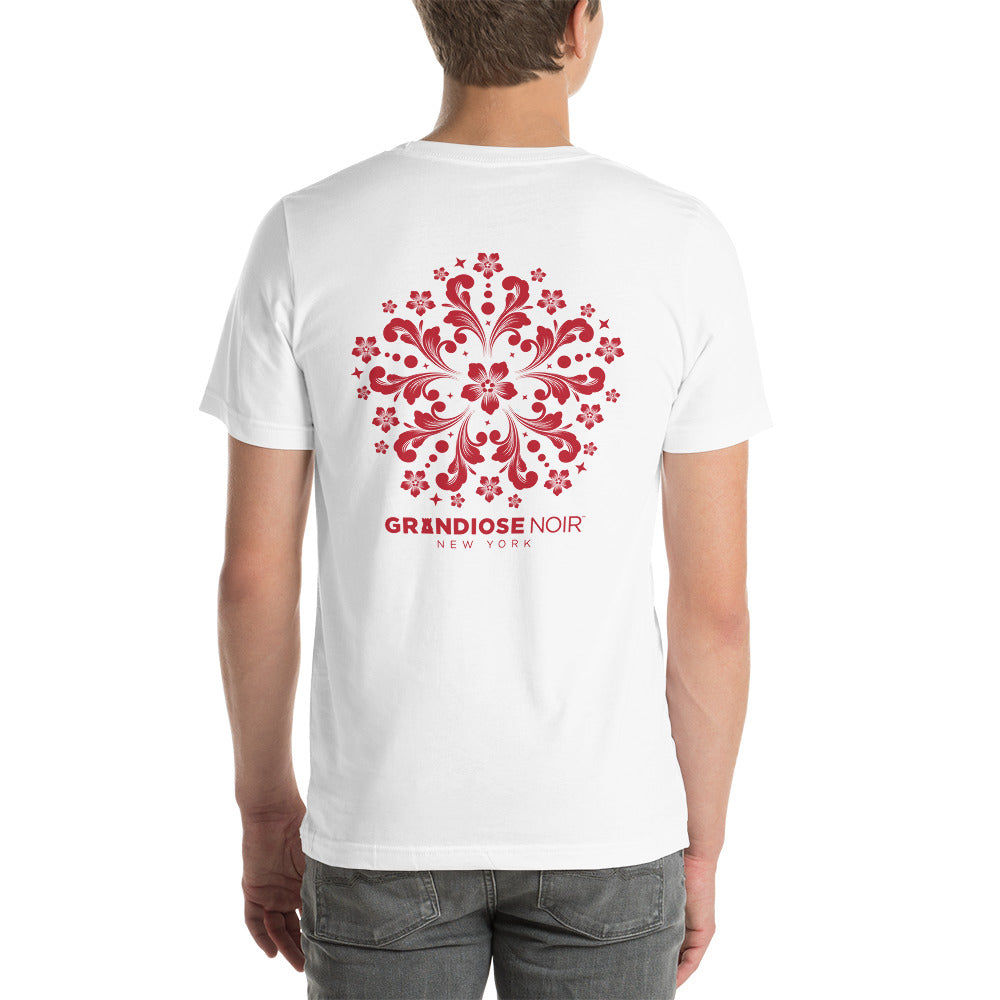"Baroque Floral Castle" Tee